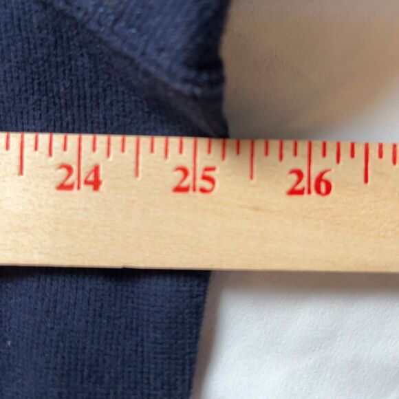 Polo Ralph Lauren  Men  Navy Blue Pullover Quarter Zip XL Preppy Old Money - Picture 5 of 6